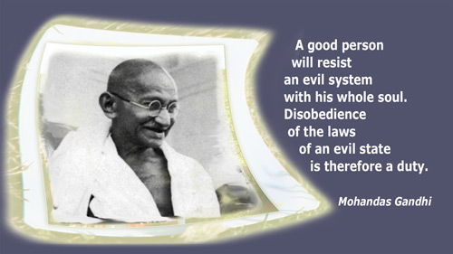 Mohandas Gandhi - quote