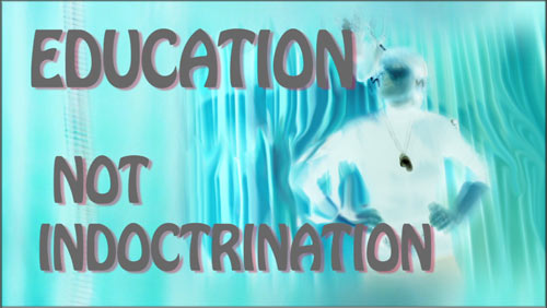 Education Not Indoctrination - heavy techno music, political rap, political music