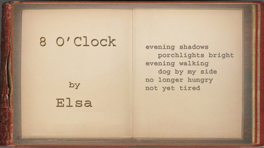 Elsa - 8 O'Clock