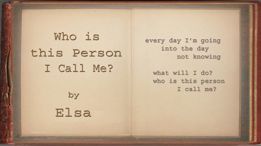Elsa - This Person I Call Me